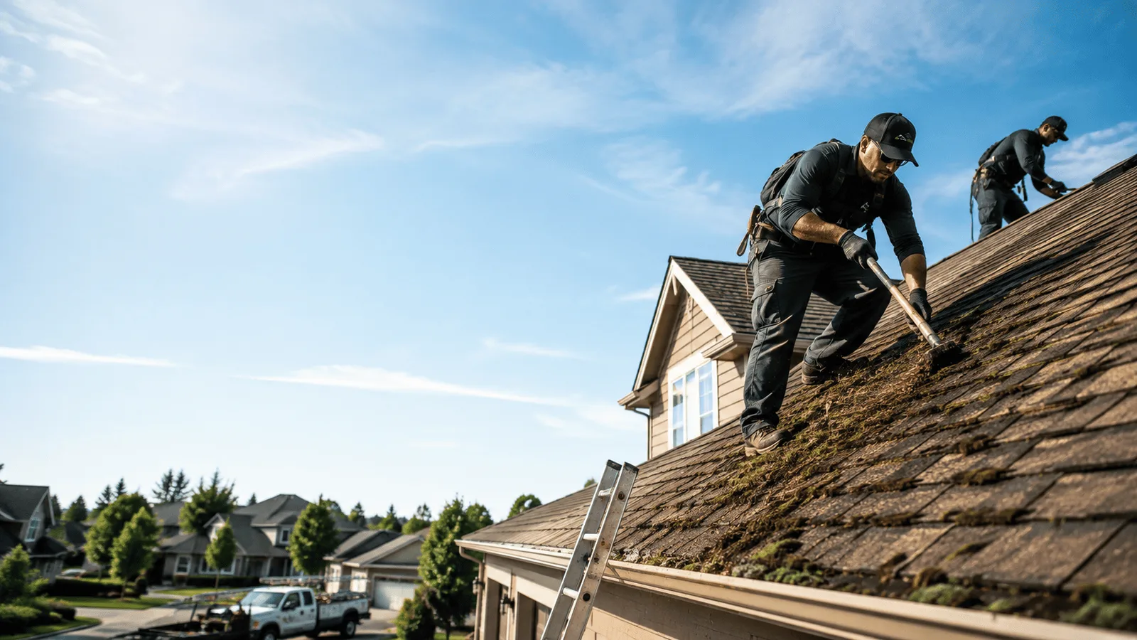 Roof Moss Removal in Charmco, WV near me